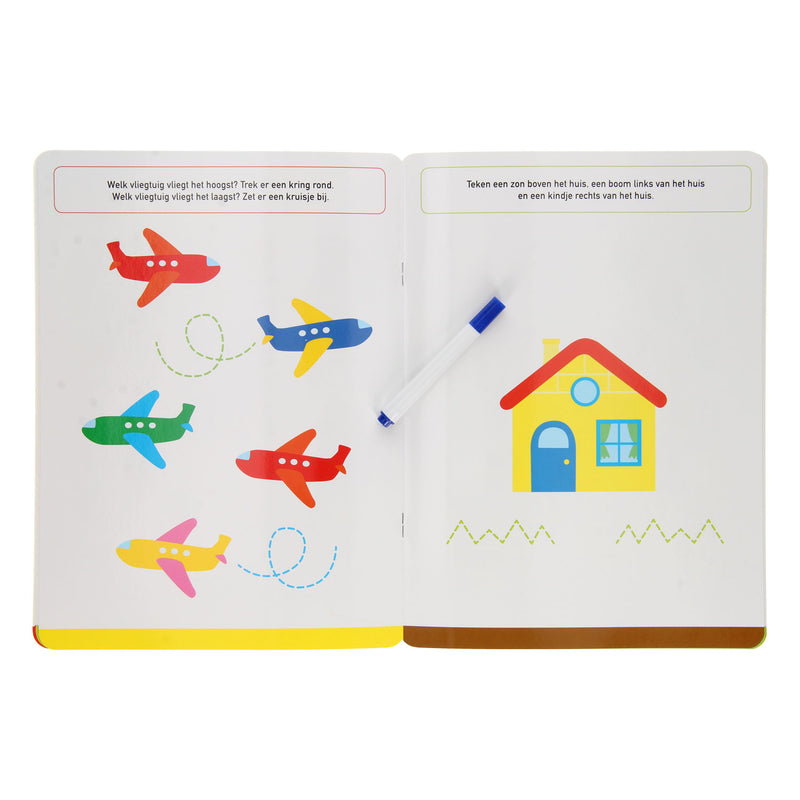 Afbeelding laden in galerijviewer, Standaard uitgeverij ik leer rekenen (wipe and clean) 4+