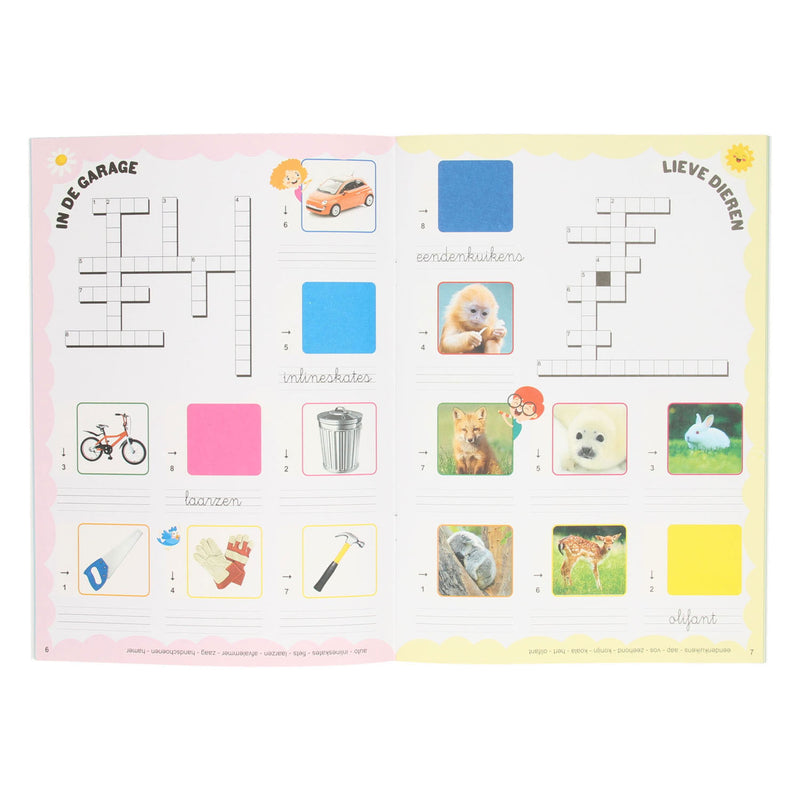 Load image into Gallery viewer, Mijn eerste kruiswoordraadsels (6-10jr)