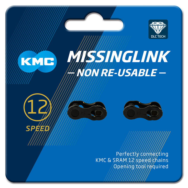 Afbeelding laden in galerijviewer, Kmc 12nr dlc black missinglink connector