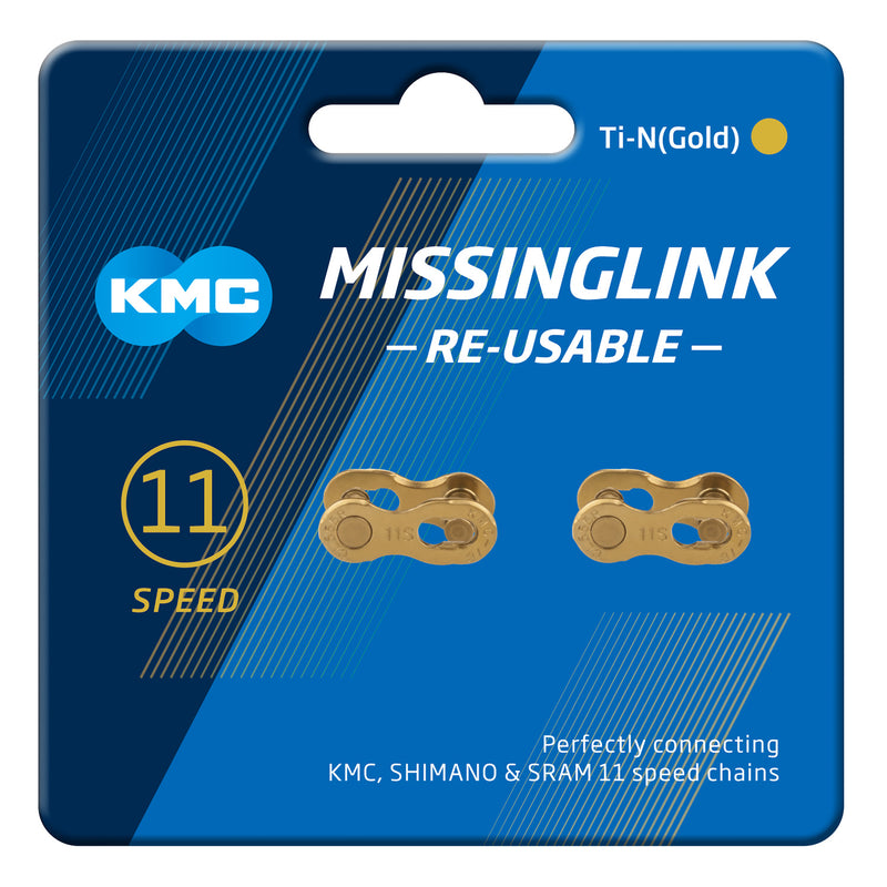 ギャラリービューアに画像をロードする, Kmc 11r ti-n gold missinglink connector