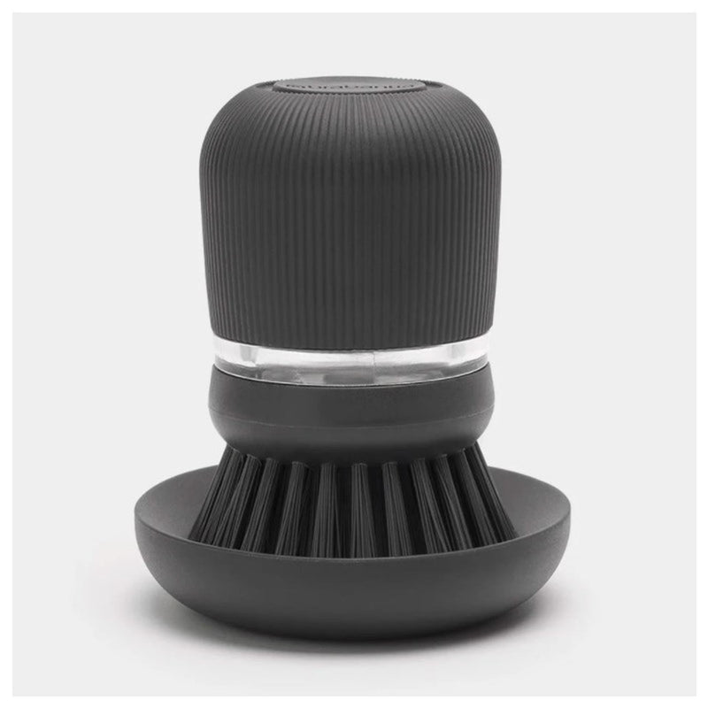 Load image into Gallery viewer, Brabantia afwasborstel+reservoir d.grijs