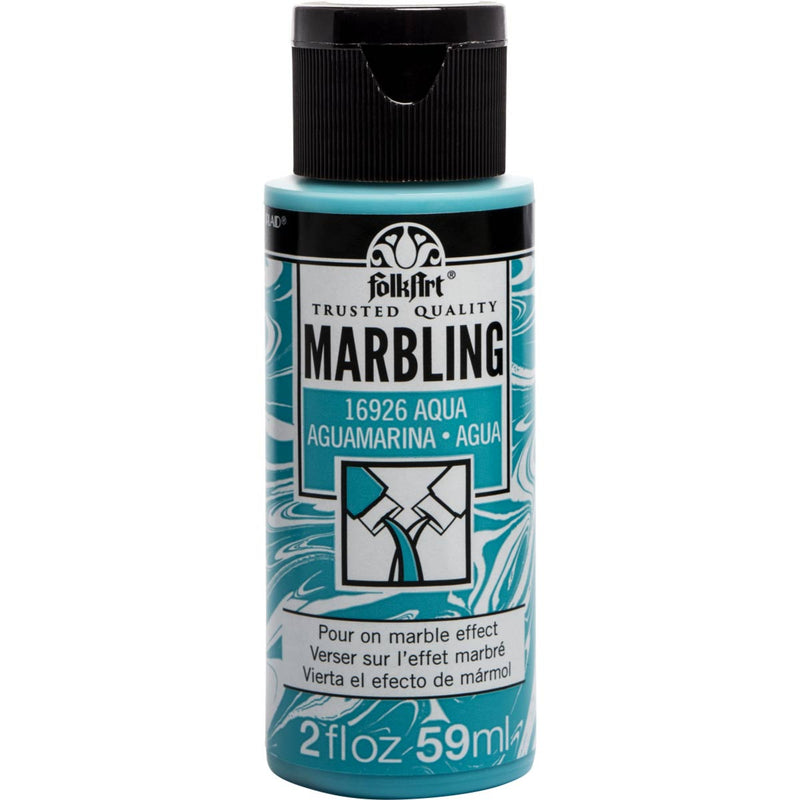 Load image into Gallery viewer, Folkart • marbling paint color 59ml aqua
