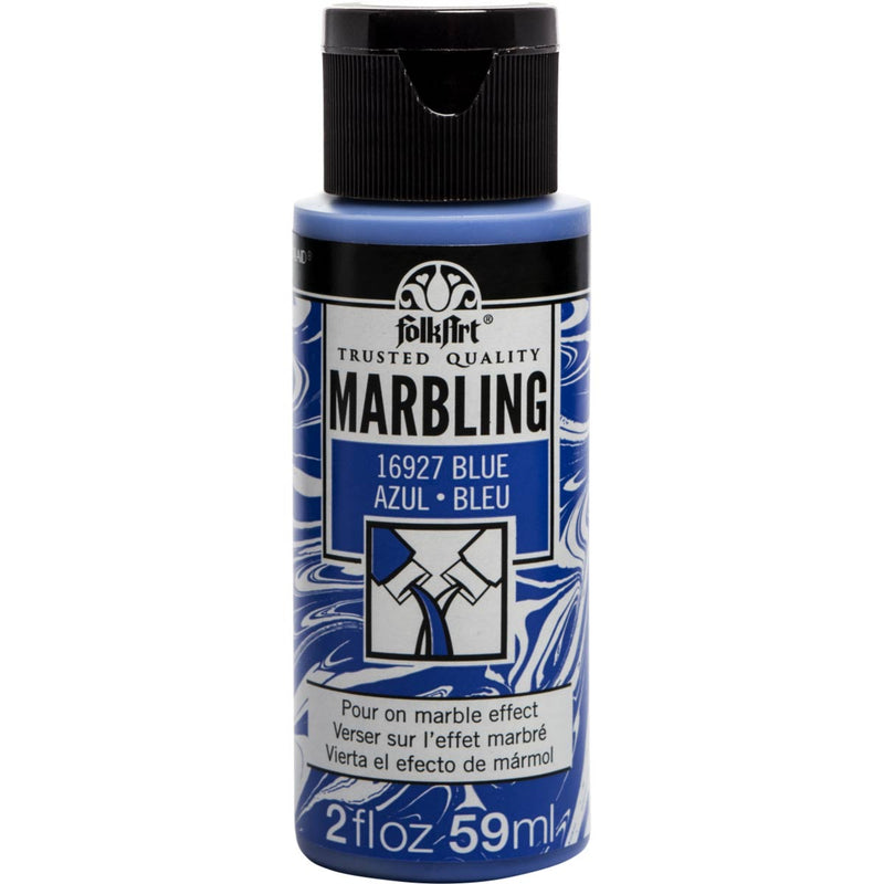 Load image into Gallery viewer, Folkart • marbling paint color 59ml blue