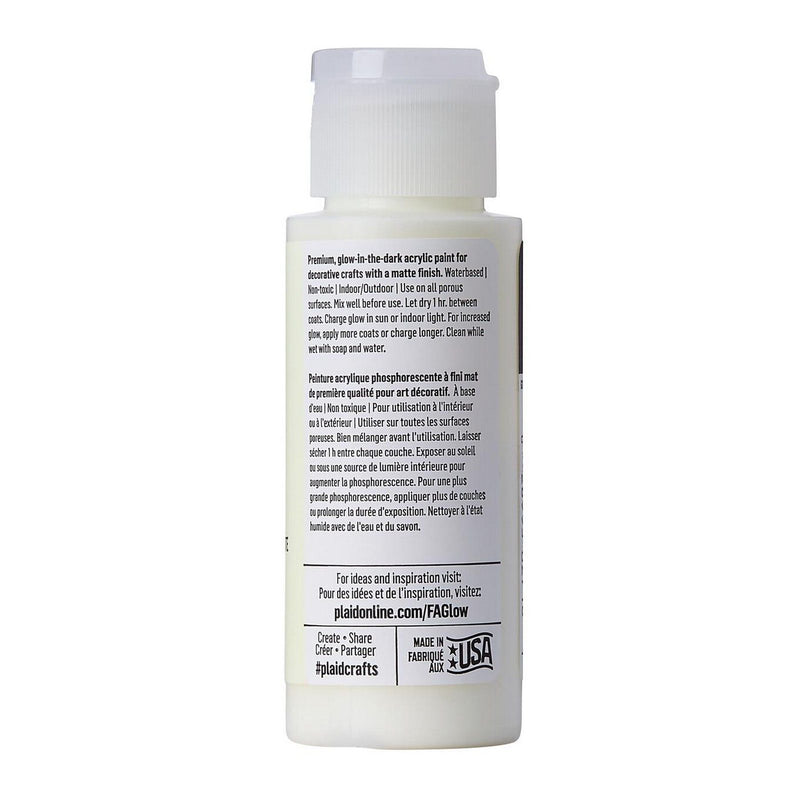 Load image into Gallery viewer, Folkart • glow in the dark colors neutral glow in the dark 59ml