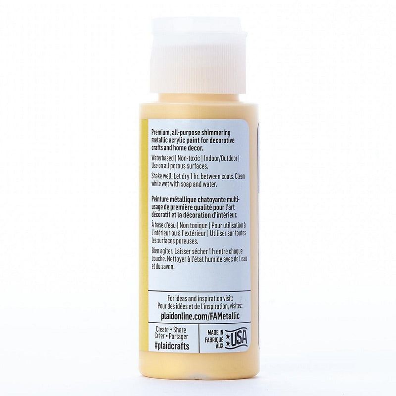 Load image into Gallery viewer, Folkart • metallic acrylic paint inca gold 59ml