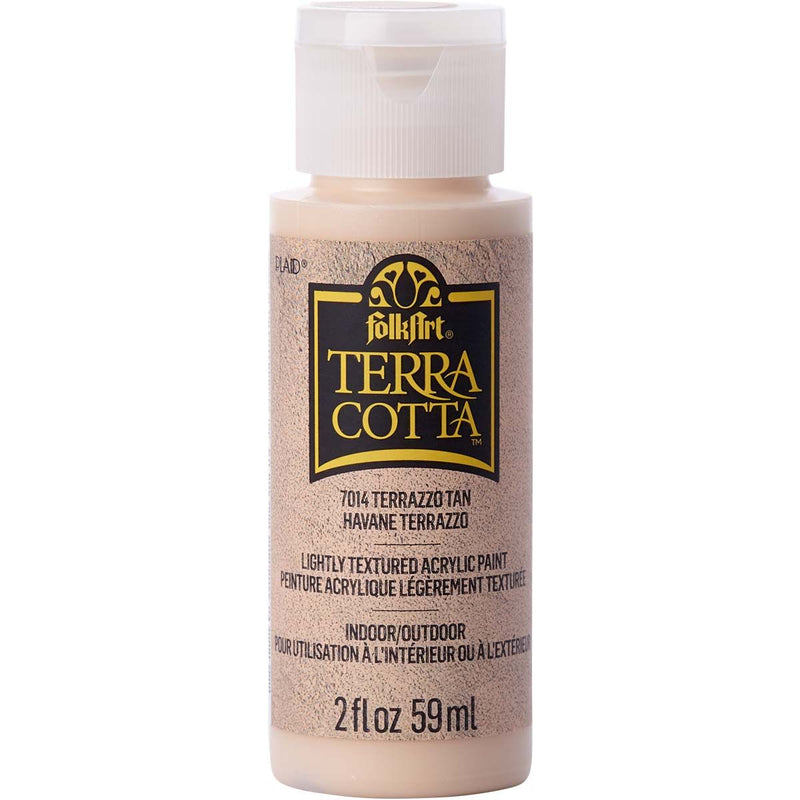 Load image into Gallery viewer, Folkart • terra cotta textured acrylic paint 59ml terrazzo sand