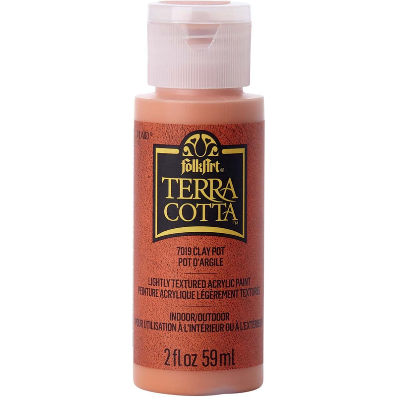Load image into Gallery viewer, Folkart • terra cotta textured acrylic paint 59ml clay pot