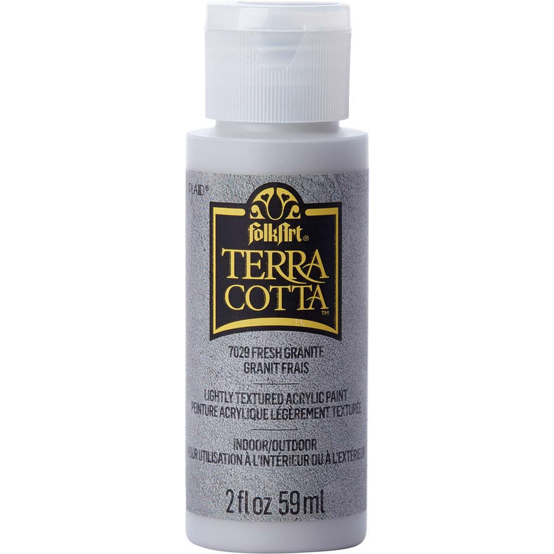 Load image into Gallery viewer, Folkart • terra cotta textured acrylic paint 59ml fresh granite