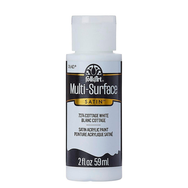 Load image into Gallery viewer, Folkart • multi-surface satin cottage white 59ml