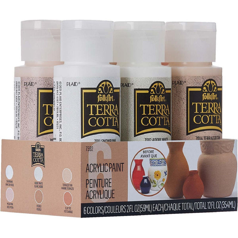 Load image into Gallery viewer, Folkart • paint sets terra cotta tuscan 6x