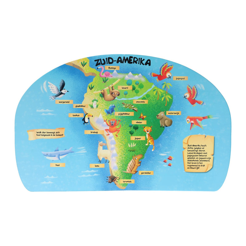 Chargez l'image dans la visionneuse de la galerie, Mondikaarten mijn eerste dierenatlas