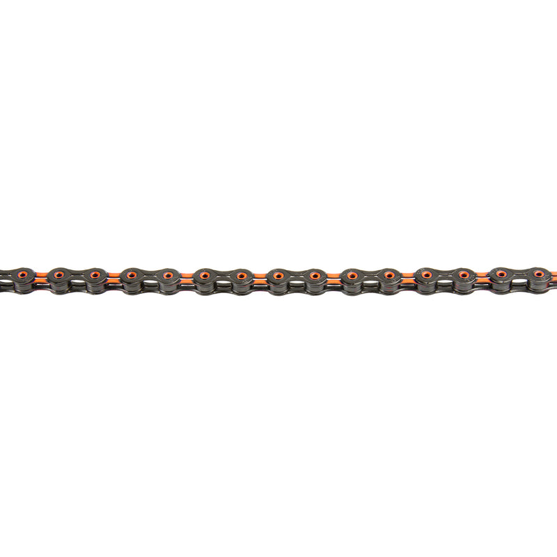 Afbeelding laden in galerijviewer, KMC DLC Fietsketting 11-speed 118 schakels OranjeZwart