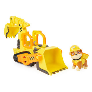 Afbeelding laden in galerijviewer, Spinmaster rubble crew - rubble’s bulldozer met speelfiguur en beweegbare onderdelen - paw patrol speelgoed