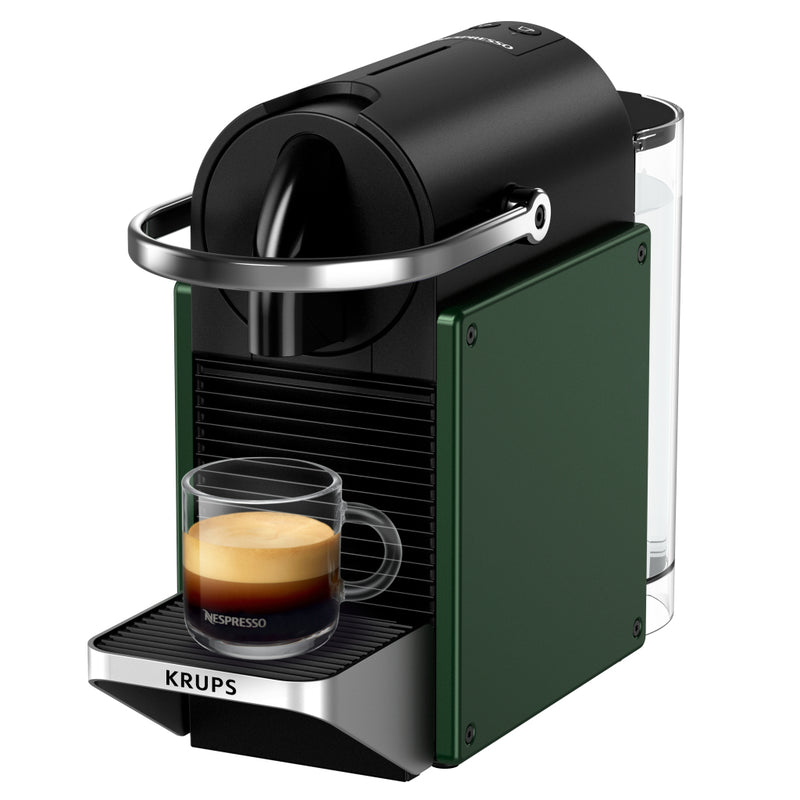 Load image into Gallery viewer, Krups xn3063 nespresso pixie koffiecupmachine donkergroen zwart