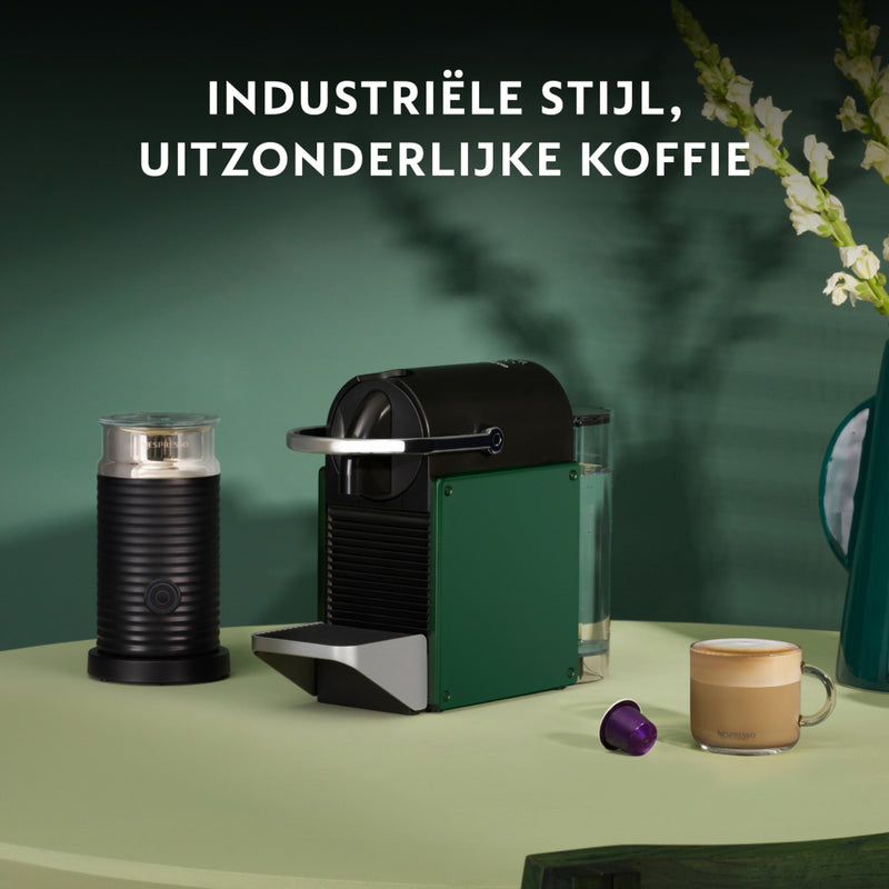 Load image into Gallery viewer, Krups xn3063 nespresso pixie koffiecupmachine donkergroen zwart