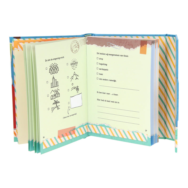 Load image into Gallery viewer, Lantaarn publishers mijn reisdagboek - kids editie