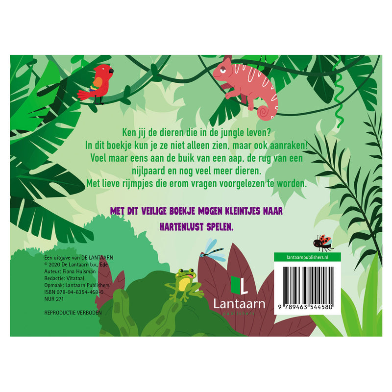 Load image into Gallery viewer, Lantaarn publishers kijk en voel - jungledieren