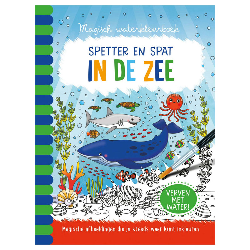 Cargue la imagen en el visor de la galería, Magisch waterkleurboek In de zee