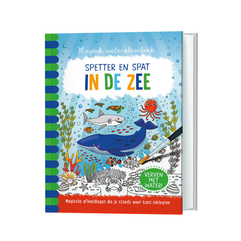 Cargue la imagen en el visor de la galería, Magisch waterkleurboek In de zee