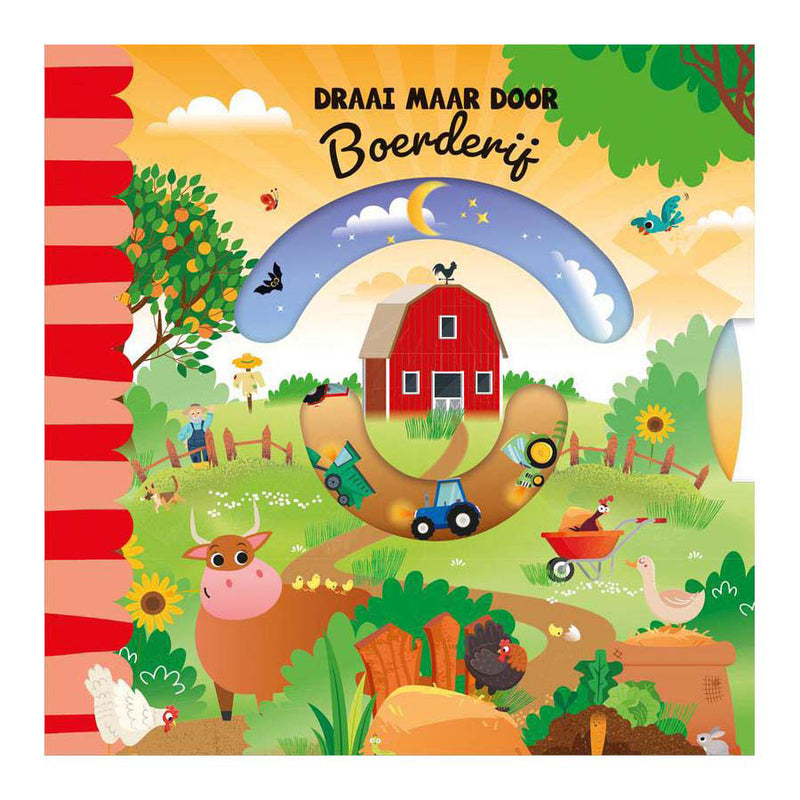 Load image into Gallery viewer, Lantaarn publishers draai maar door - boerderij kartonboek