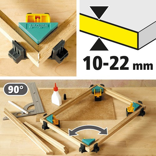Chargez l'image dans la visionneuse de la galerie, Wolfcraft hoekklemmen | es 22 | 2 stuks - 3051000