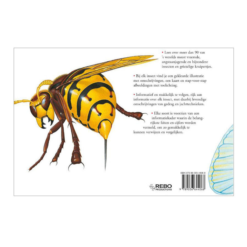 Load image into Gallery viewer, Rebo publishers boek over insecten, angstaanjagende wezens