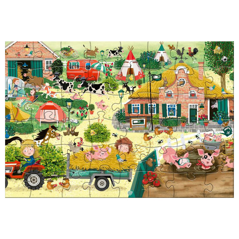 Load image into Gallery viewer, Rebo publishers puzzel cas cato boerderij, 48st.