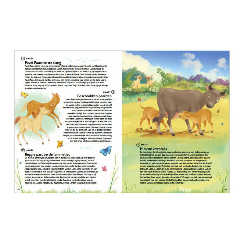 Afbeelding laden in galerijviewer, Rebo publishers 365 boerderijverhaaltjes. 2+