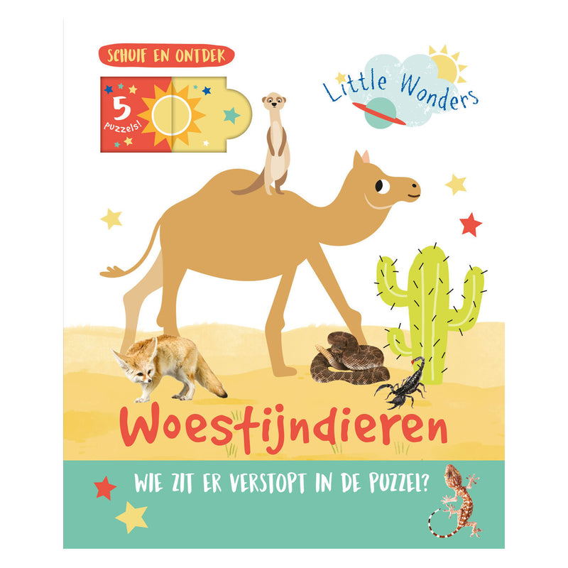 Load image into Gallery viewer, Rebo publishers woestijndieren schuif en ontdek