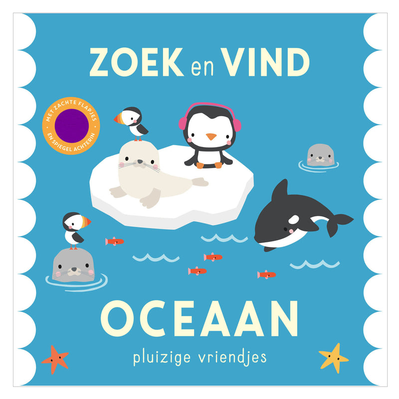 Load image into Gallery viewer, Rebo publishers zoek en vind - oceaan pluizige vriendjes