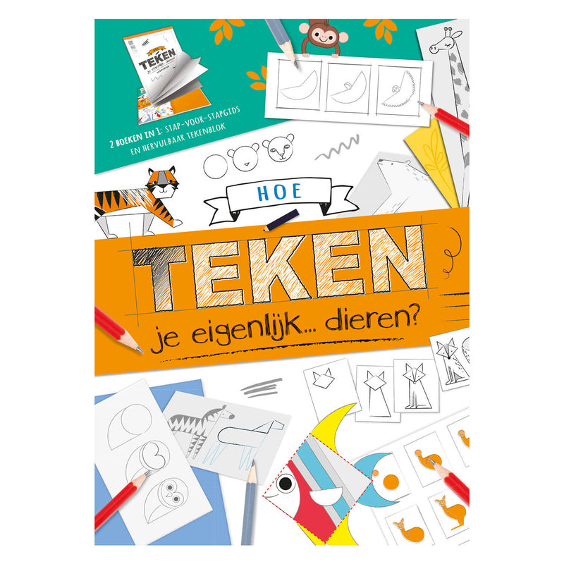 Load image into Gallery viewer, Rebo publishers hoe teken je eigenlijk... dieren?
