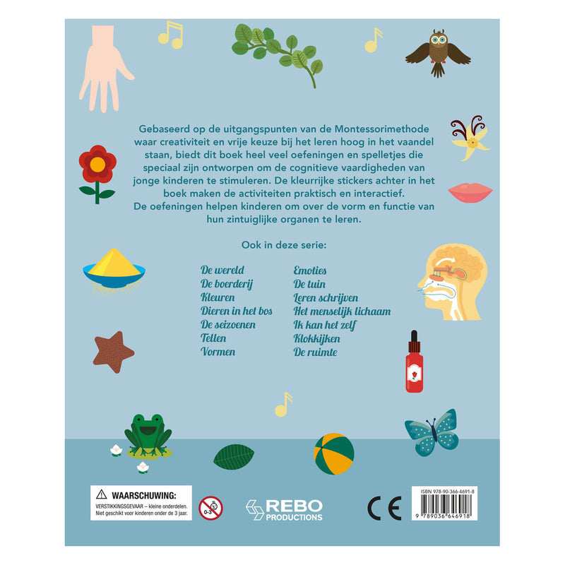 Load image into Gallery viewer, Rebo publishers vijf zintuigen-leukste oefenboek