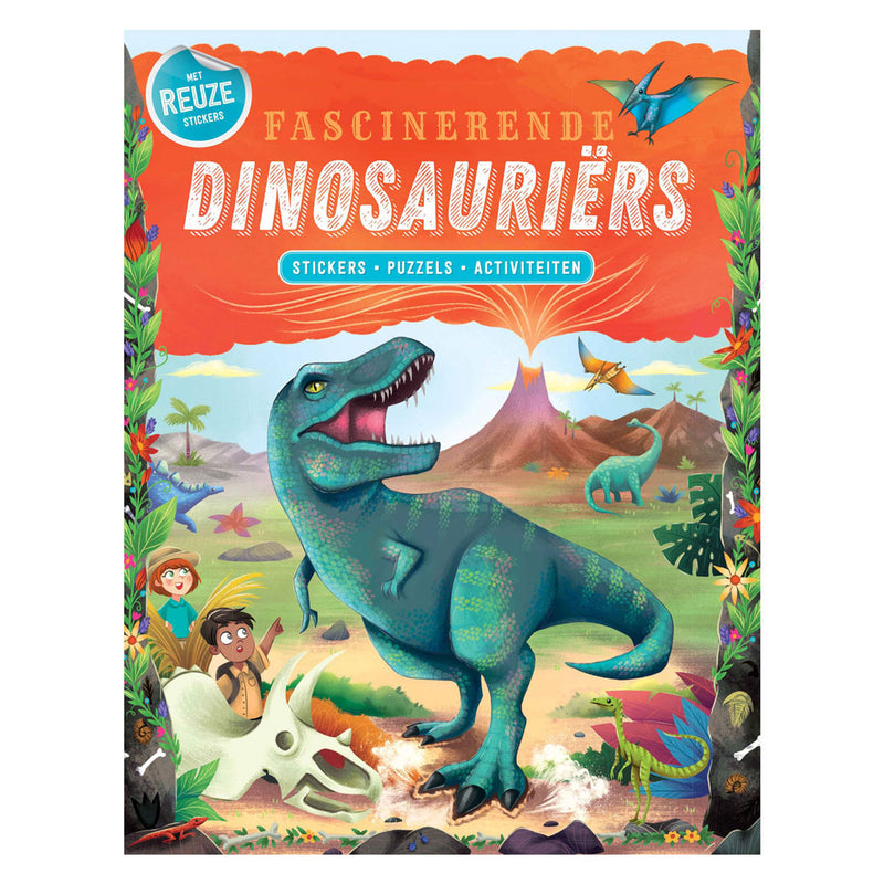 Load image into Gallery viewer, Rebo publishers fascinerende dinosauriers-stickers