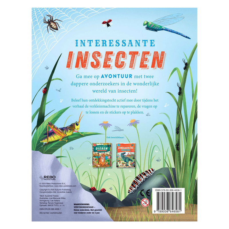 Load image into Gallery viewer, Rebo publishers interessante insecten-stickers