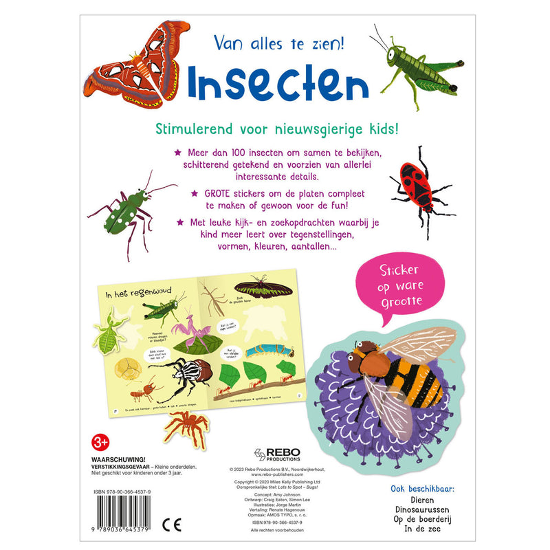 Load image into Gallery viewer, Rebo publishers insecten - van alles te zien!