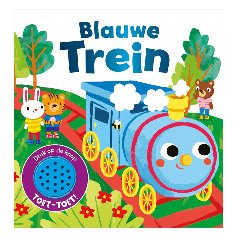 Afbeelding laden in galerijviewer, Rebo publishers blauwe trein - geluidenboek