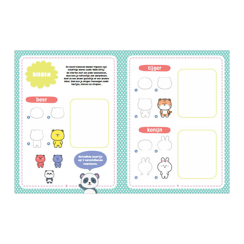 Chargez l'image dans la visionneuse de la galerie, Rebo publishers kawaii tekenen 6+