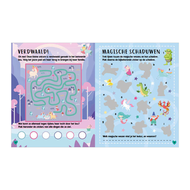Afbeelding laden in galerijviewer, Rebo publishers doeboek unicorns - 1000 stickers