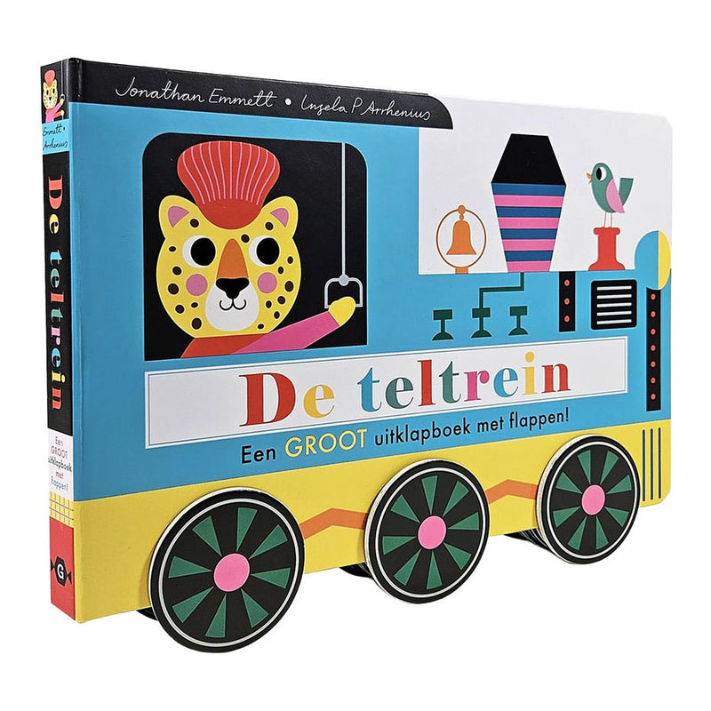 ギャラリービューアに画像をロードする, Gottmer uitgevers groep kartonboek: de teltrein. 2+