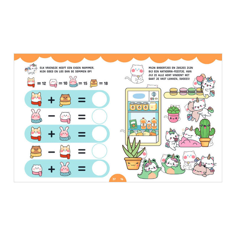 Afbeelding laden in galerijviewer, Gottmer uitgevers groep kawaii kittens friends activiteitenboe