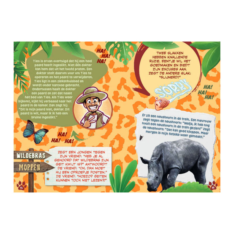 ギャラリービューアに画像をロードする, Gottmer uitgevers groep wildebras dierenmoppenboek