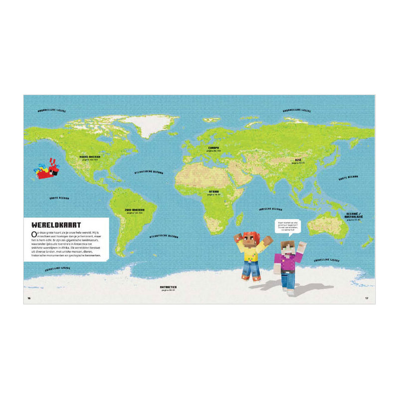 ギャラリービューアに画像をロードする, Gottmer uitgevers groep minecraft: atlas van de wereld 7+