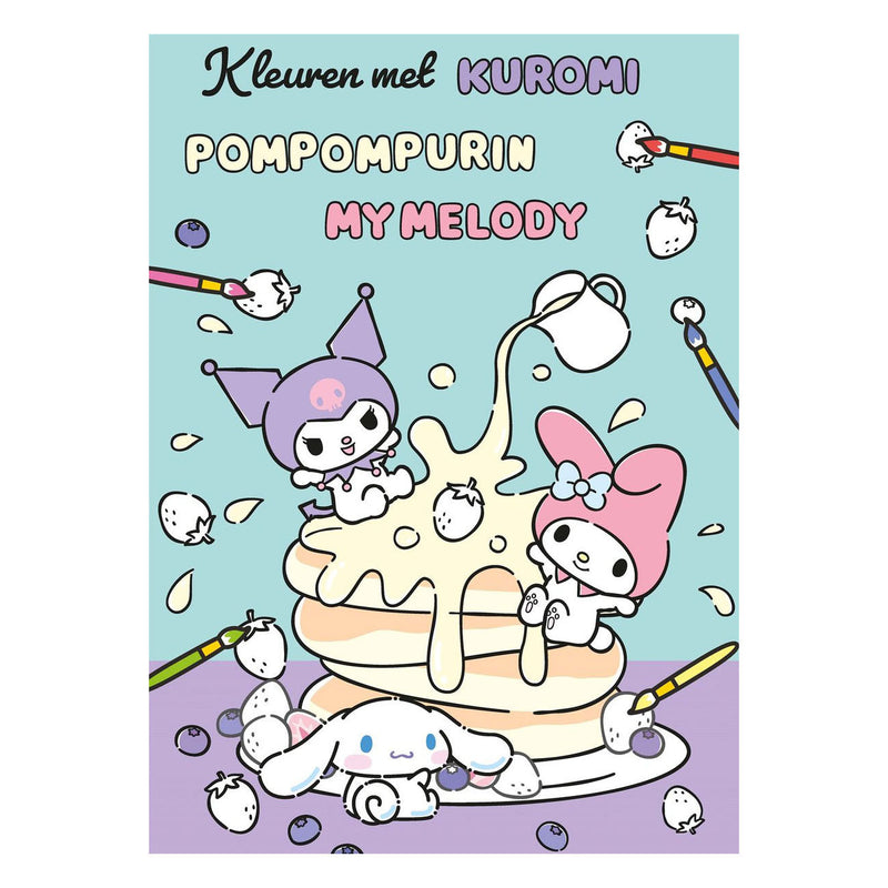 Afbeelding laden in galerijviewer, Gottmer uitgevers groep kleuren met kuromi, pompompurin, my melody