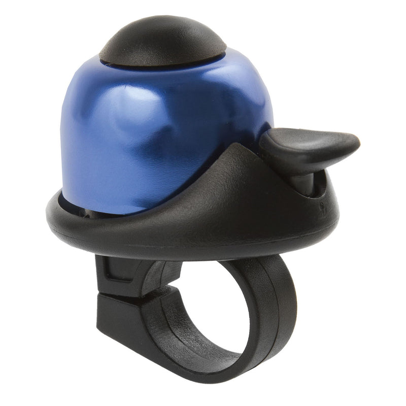 Load image into Gallery viewer, Edge Fietsbel Bella Design Mini ø36mm blauw (op kaart)