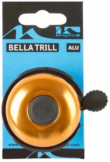 Cargue la imagen en el visor de la galería, M-Wave Fietsbel Bella Trill ø53mm oranje