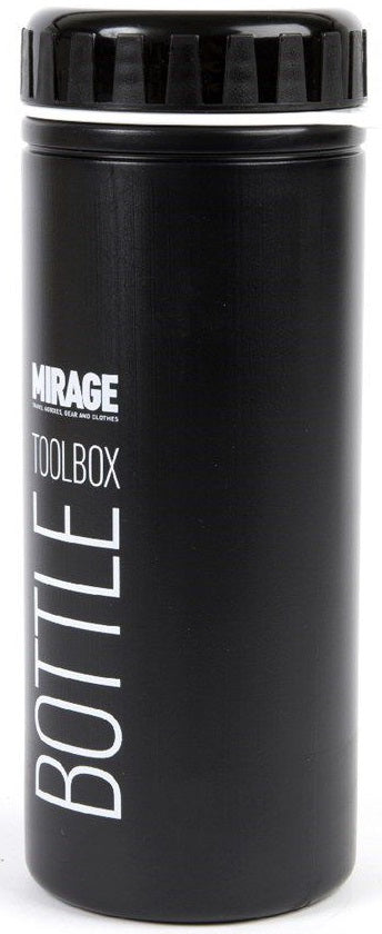 Load image into Gallery viewer, Mirage Gereedschap toolbox bidon 500ml zwart op kaart
