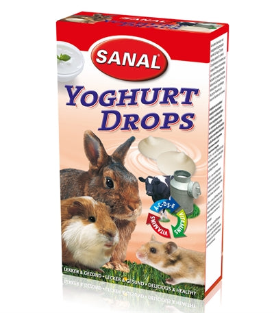 Load image into Gallery viewer, Sanal Knaagdier 3-pack drops yogurt salad wild berry