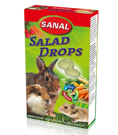Load image into Gallery viewer, Sanal Knaagdier 3-pack drops yogurt salad wild berry