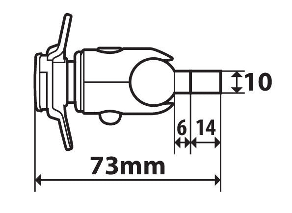 Load image into Gallery viewer, Lampa Opti-Screw DuoLock M6 boutmontage