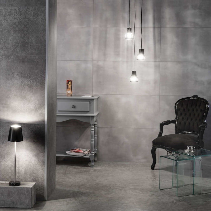Load image into Gallery viewer, Grosfillex Grosfillex 5 st Wandtegels Gx Wall+ steen 45x90 cm grijs